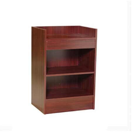 Amko Cash Register Stand, Cherry SCRCC